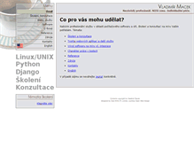 Tablet Screenshot of macek.sandbox.cz